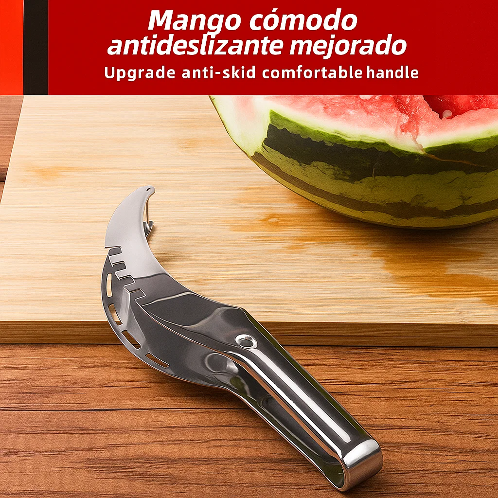 Uso seguro y fácil para preparar fruta en familia